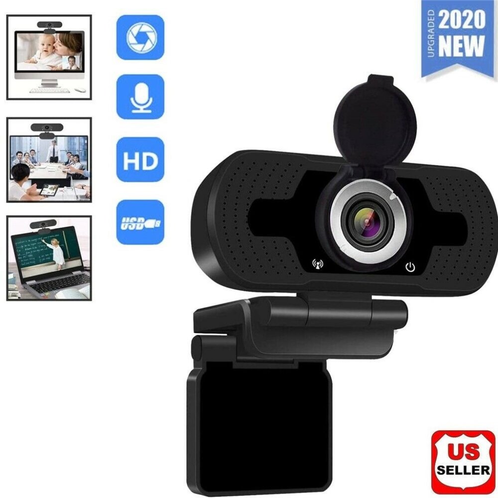Webcam for PC Desktop/Laptop 1080P Full HD USB Mic